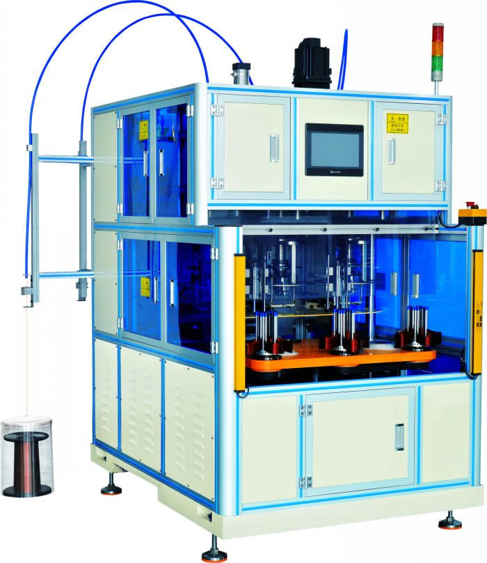 三頭六工位立式繞線機(jī)